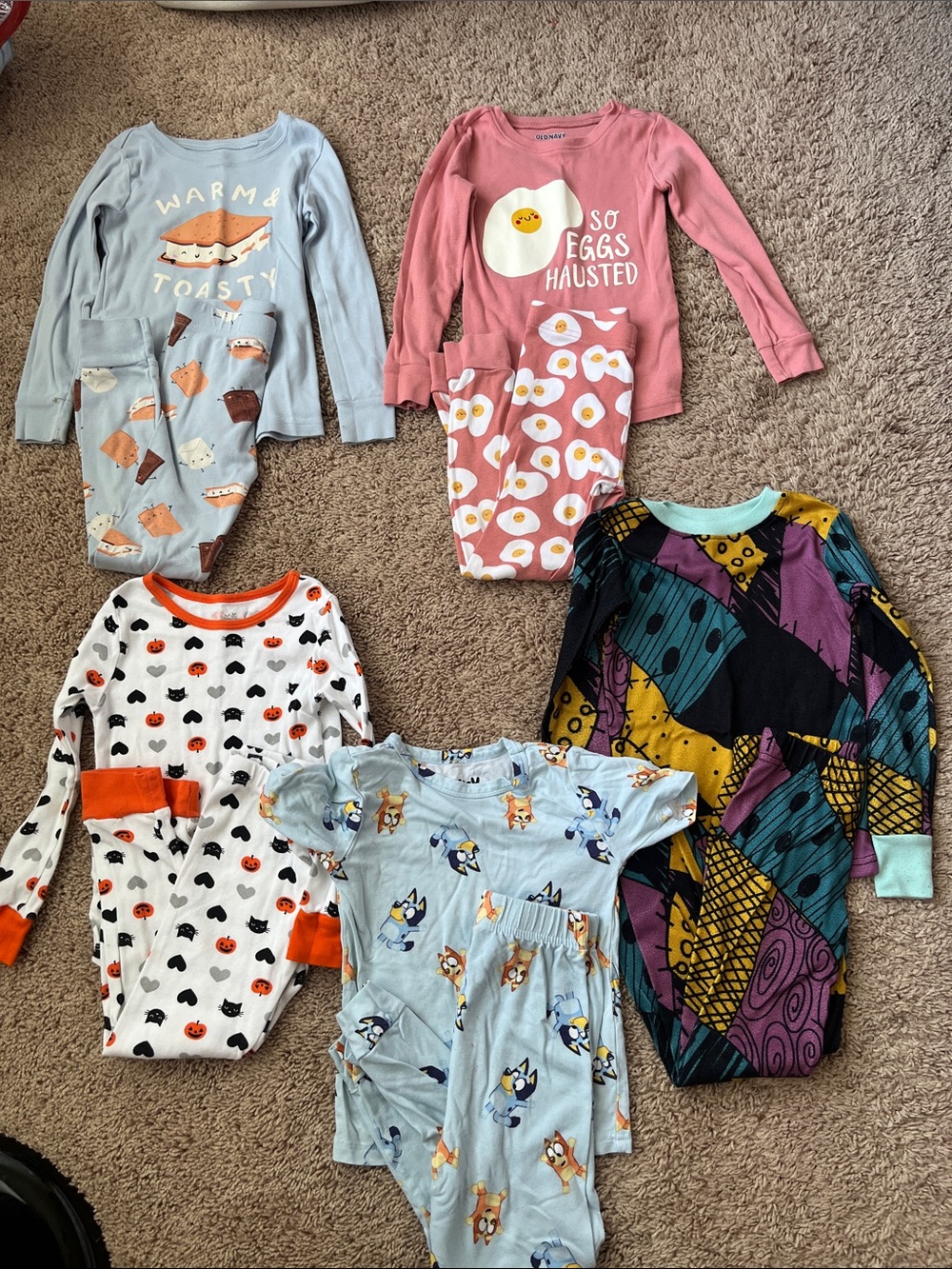 Old Navy & Disney 5T Girl Pajamas